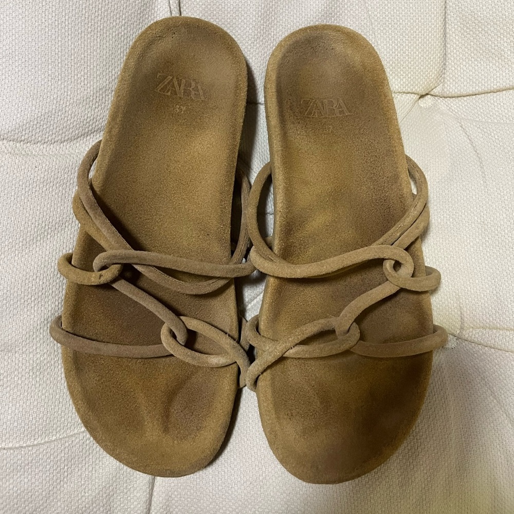 Zara suede sandals